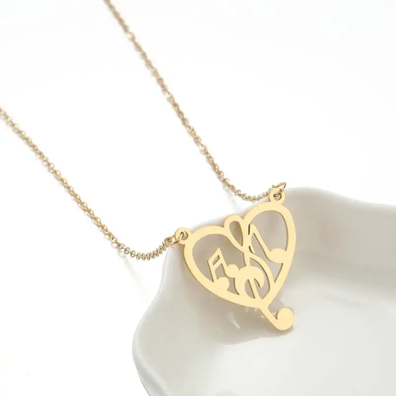 Shuangshuo Edelstahl Halskette Halsband Reto Tier Fuchs Anhänger Halskette für Frauen Einfacher Modeschmuck Geburtstagsgeschenk – Detail 8