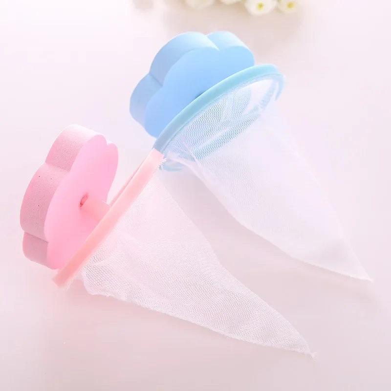 1 Pc Float Remover for Plum-shaped Washing Machine Creative Home Cleaning Laundry Ball Filter Mesh Bag Hair Filter Home Supplies