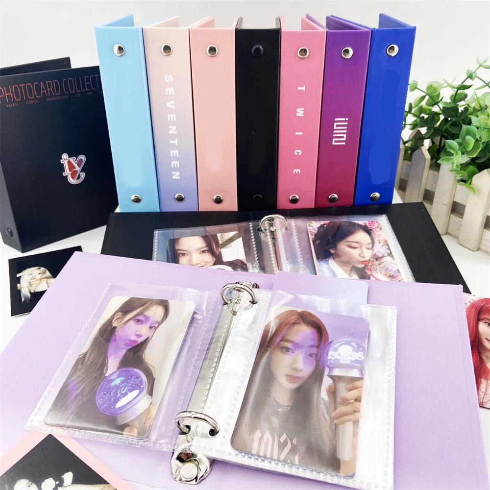 Kpop Photocard Holder Binder Book Seventeen Twice Gidle Stray Kids