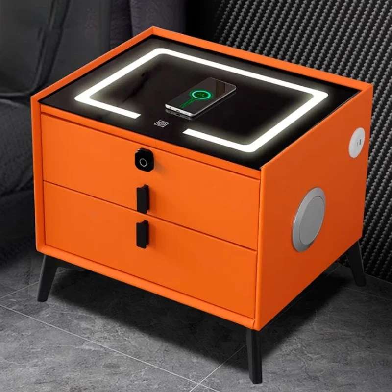 

Center Pretty Nightstands Pretty Multifunctional Smart Bedroom Mobile Nightstands Cute Vintage Table De Chevet Home Furnitures