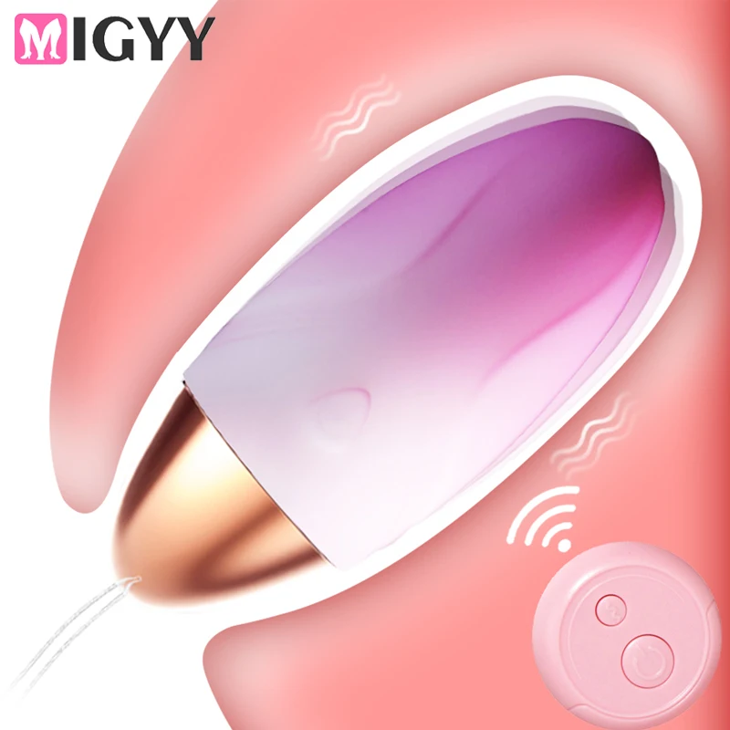 Kegel Exerciser Wireless Jump Egg Vibrator With Remote Control_voghion.com