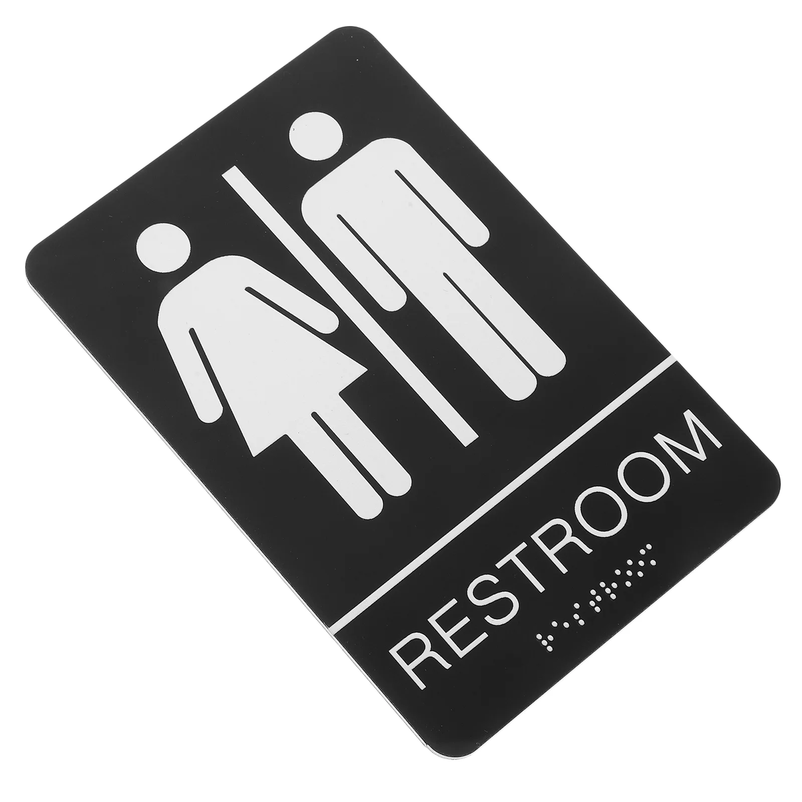 

Женская рабочая вывеска для ванной комнаты