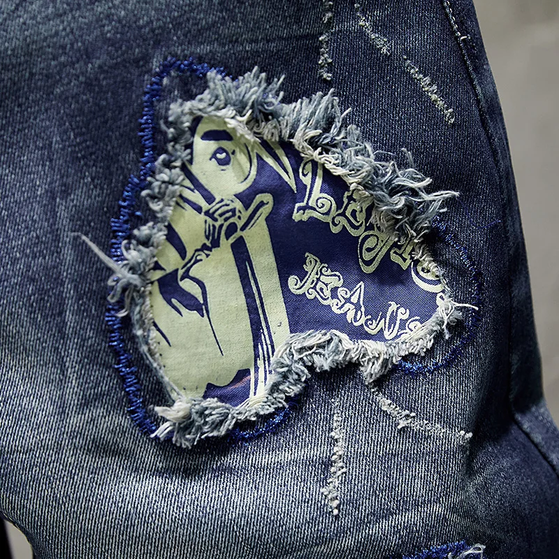 Рисунок 4 - Красивые мотоциклетные джинсовые шорты