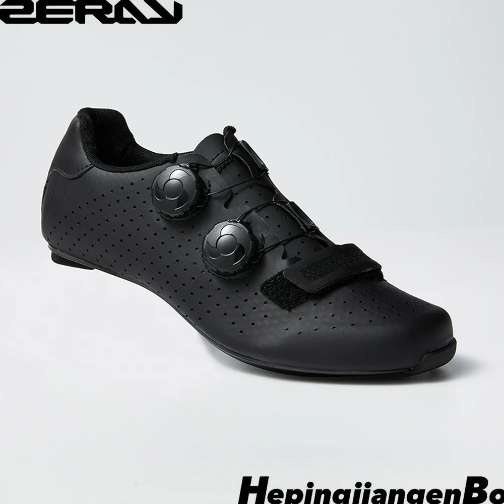 Zeray Road Bike Shoe Carbon Fiber Sole Racing Dirt Ultralight Cycling