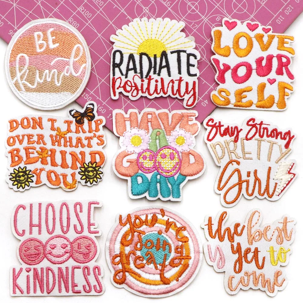 1pc Bohemian Applique Eisen auf Patches für Kleidung Thermo kleber Patches auf Kleidung Nähen Stickerei Patch Schmelz patch