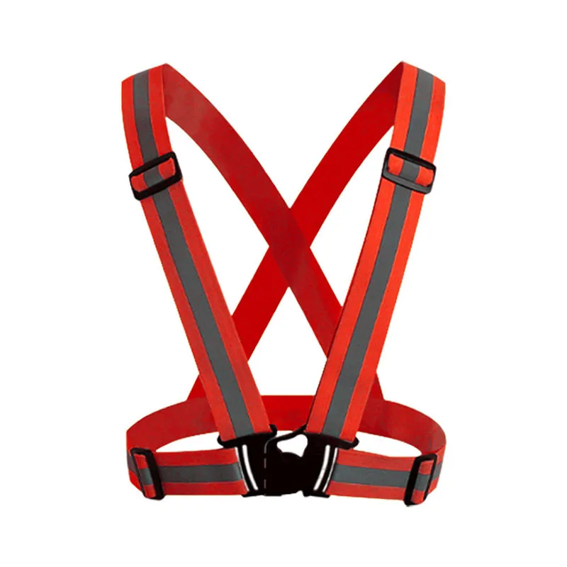 

Водонепроницаемый светоотражающий жилет KOOJN, защита дорожного движения для ночных бега, езды на велосипеде, регулируемый эластичный ремешок, износостойкий