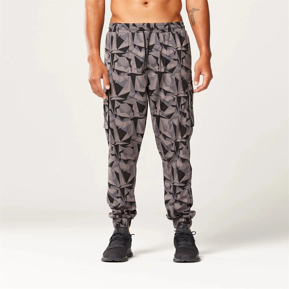 

Осенняя камуфляжная спортивная одежда, штаны для бега, тренировочные штаны, штаны для спортзала, фитнеса, тренировочные штаны, мужские спортивные тренировочные штаны для улицы