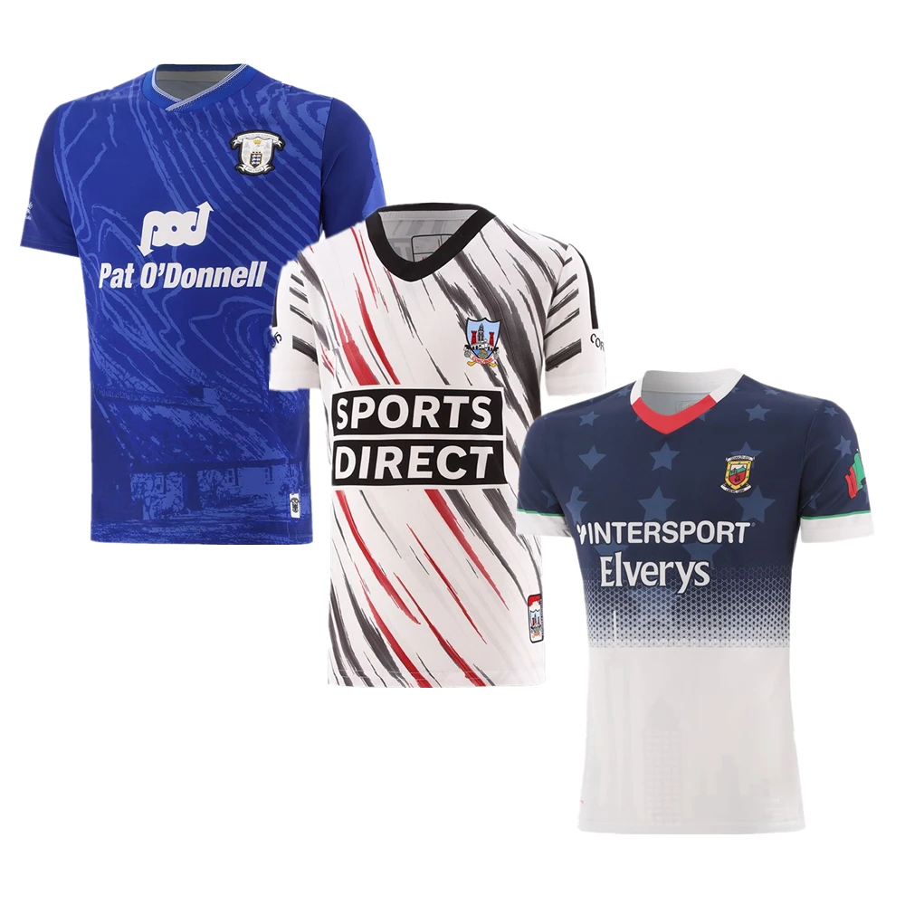gaa jersey Cork Dublin Donegal vest Derry Kerry Down Tipperary Tyrone Mayo Clare gaa shirt singlet t-shirt s-3xl