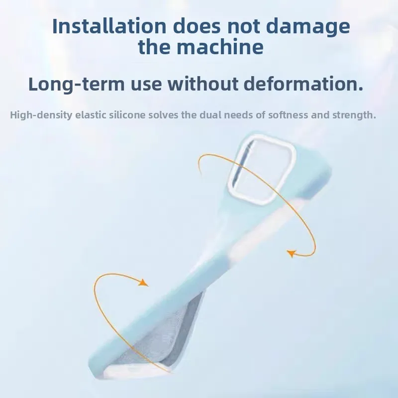 Skin-friendly Jelly Liquid Silicone Magnetic TPU Anti-fall Cover