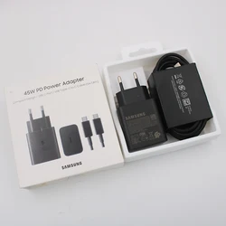 45W Superfast GaN Charger with 1.8M USB - C Cable - EU set