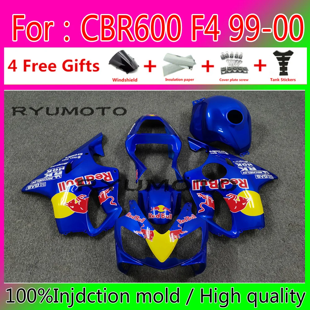 

Обтекатели под давлением для мотоцикла ABS для Honda CBR 600 F4 99-00 Обтекатели CBR600 F4 99 00 обтекатели