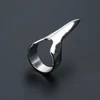 5pcs Finger Ring Metal Nails For Fingers Easy Braiding Hair Tool Finger Claws 3