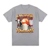 Lactose Tolerant Graphic Print T-Shirt Men's Vintage Fashion Short Sleeve T-shirts 100% Cotton Casual Cozy Oversized T Shirts 4
