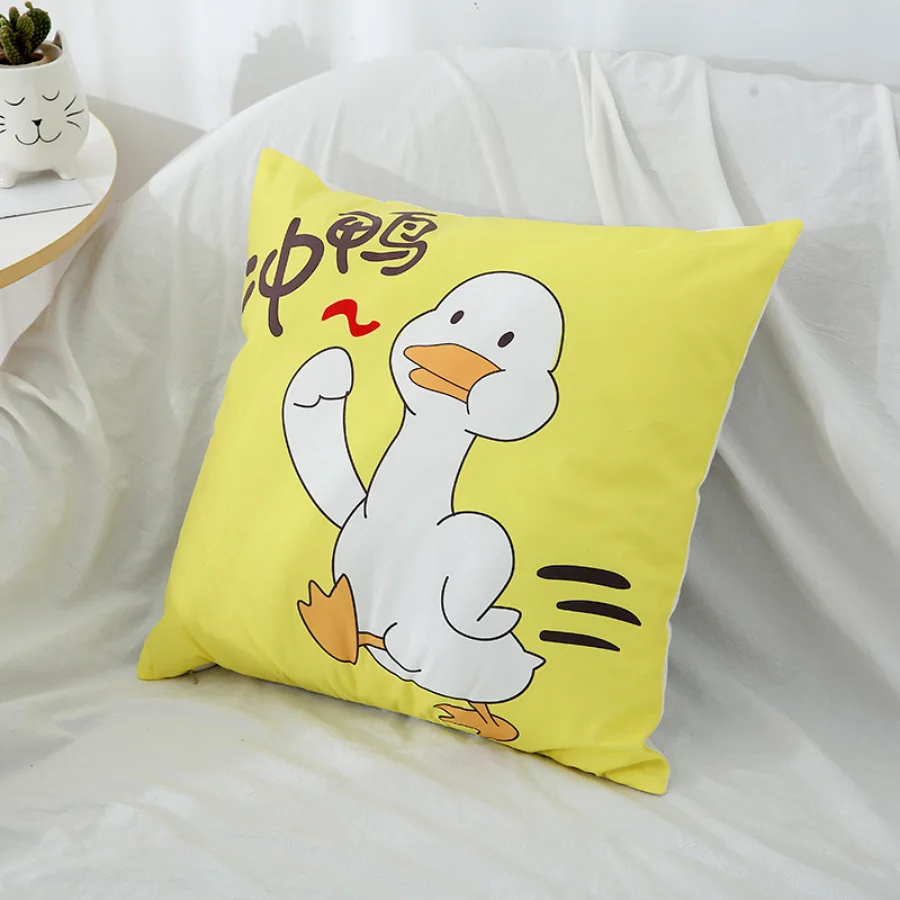 

Cushion Covers 45x45 Decorative Cushions Cover for Sofa Pillow Covers Simple Cartoon Square 2023 New Style Luxurious Cute E1653