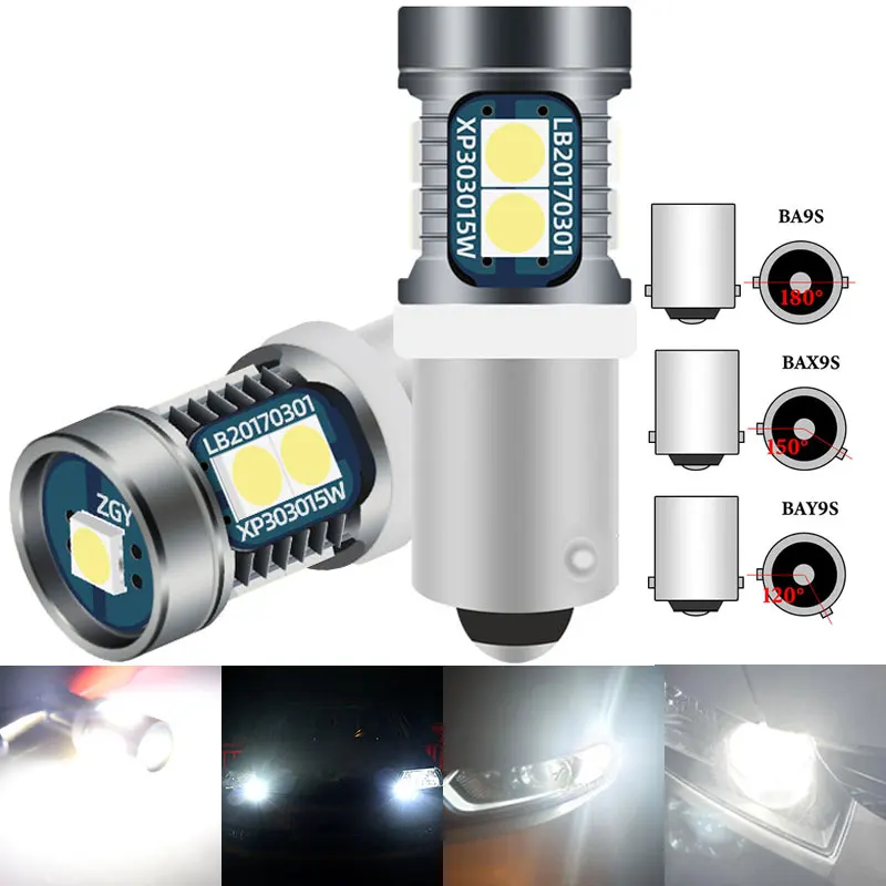 2x BA9S LED Bulb T4W LED T11 H6W Canbus Car Interior Lights BAX9S H21W  BAY9S LED 12V Turn Signal License Plate Lamp T2W T3W H5W - AliExpress