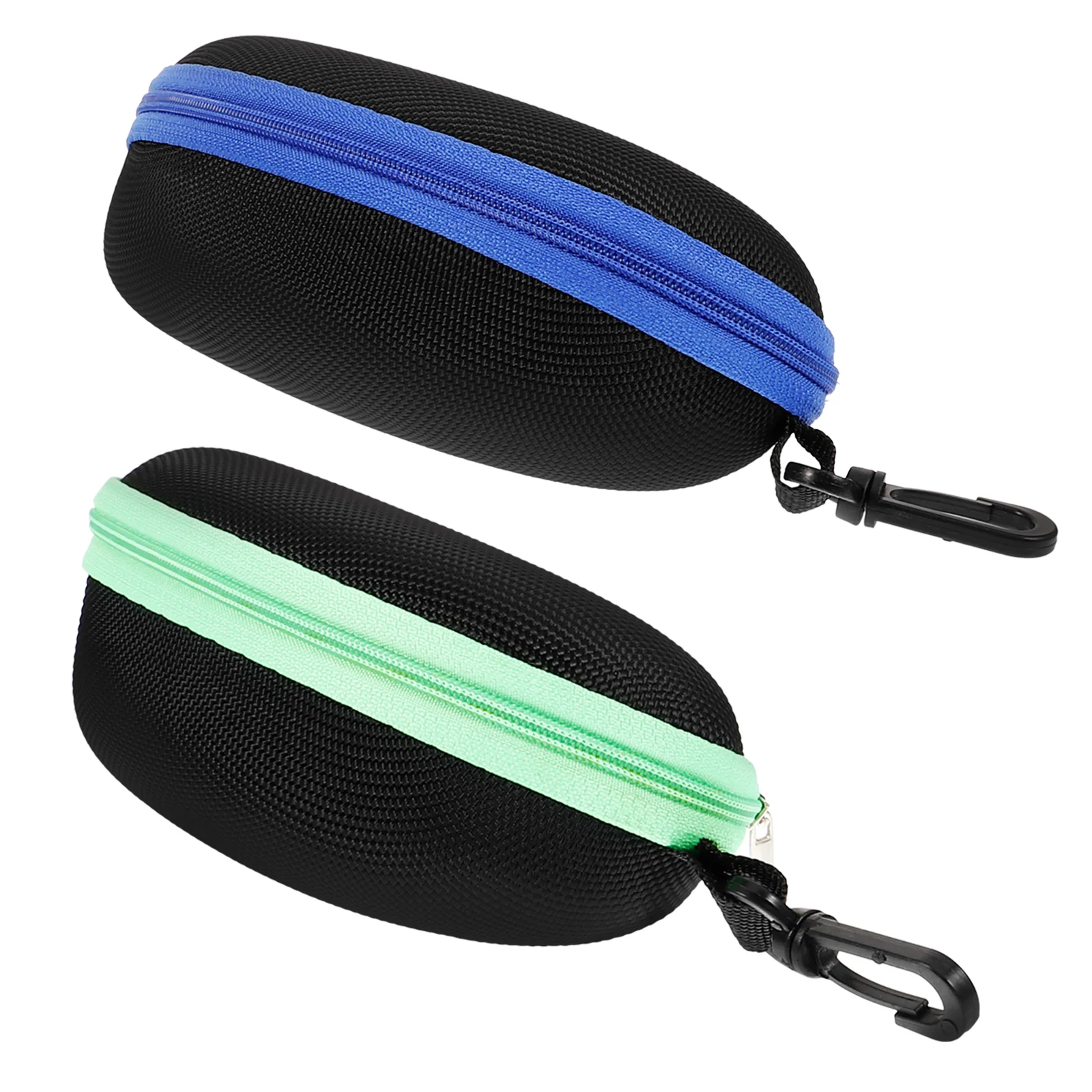 

2 Pcs Colorful Sunglasses Case Black Eyewear Organizer Portable Eva Cases Travel