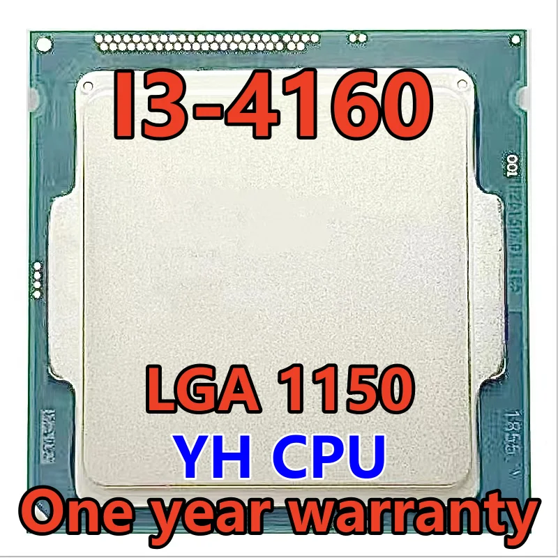 

i3-4160 i3 4160 SR1PK 3.6 GHz Dual-Core CPU Processor 3M 54W LGA 1150