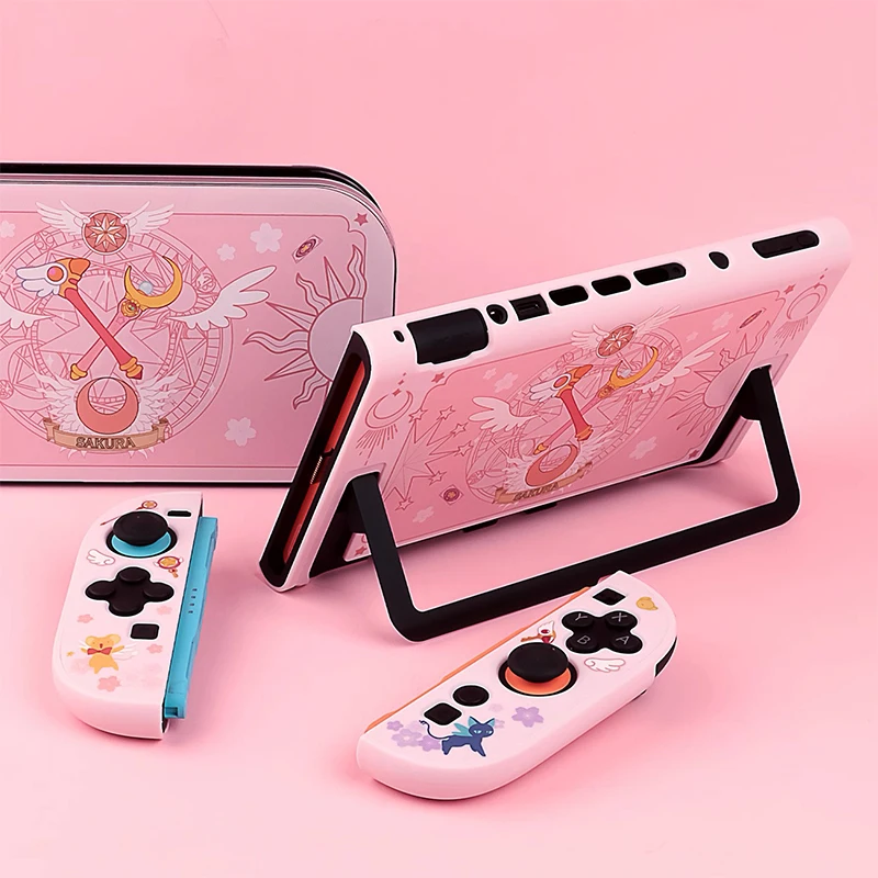 Nintendo Switch - sakura fuwari  For Nintendo Switch 2 Protective Hard Case Kawaii Pink