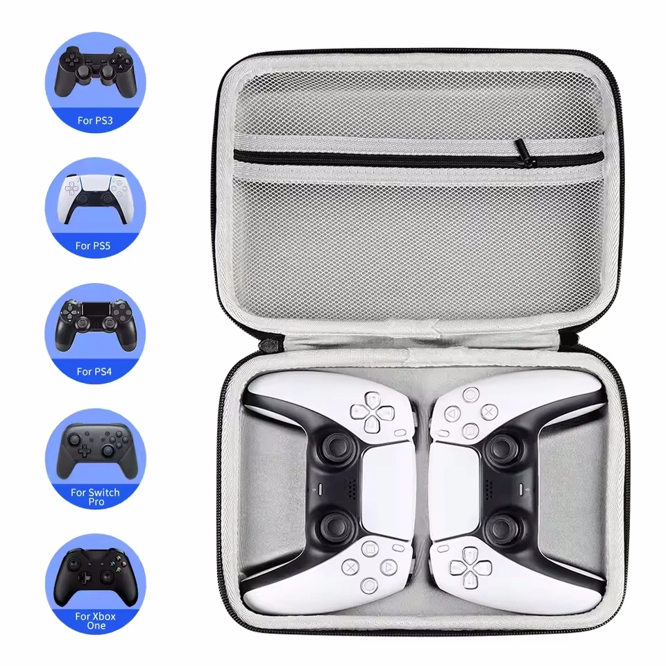PS5 PS4 PS3 플레이스테이션 PS 5 4 3 듀얼센스 듀얼쇼크 Xbox 시리즈 원 S X 360 닌텐도 스위치 프로 컨트롤러용 게임패드 가방
