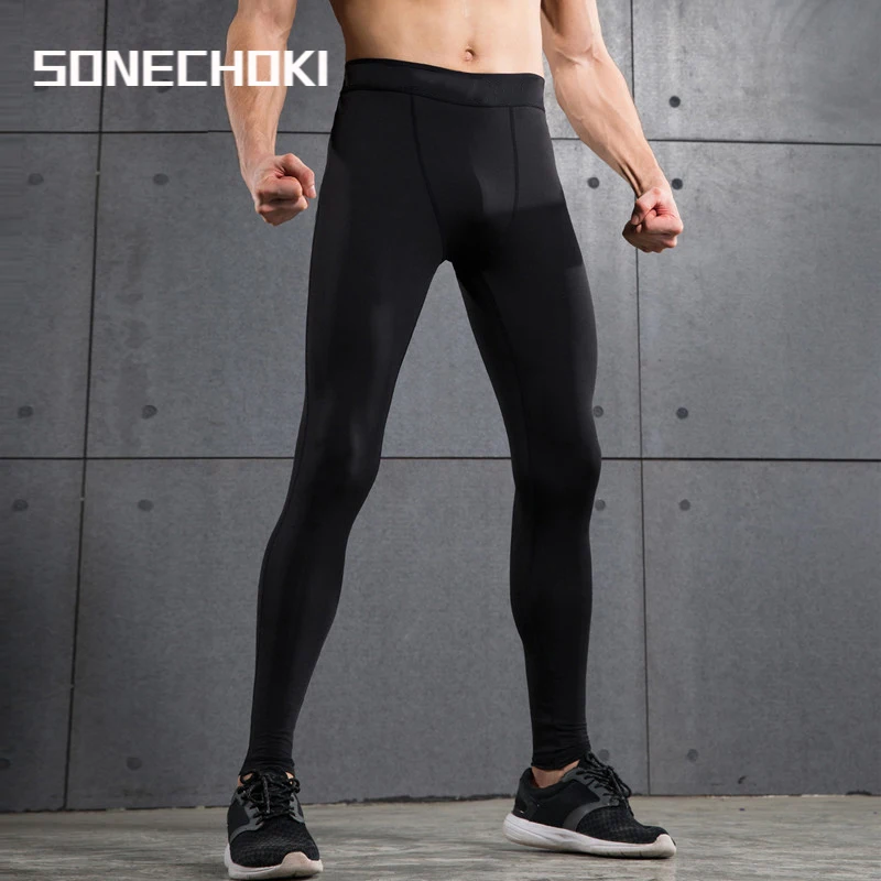 Mens-Gym-Compression-Leggings-Sport-Training-Pants-Dry-Fit-Running ...