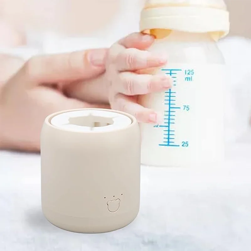 Portable Electric Shaker Infant Bottle Mixer Electric Automatic Mix Warm Formula Bottle Instantly Shaker USB Charging Hands Free Simple Cleaning Machine
