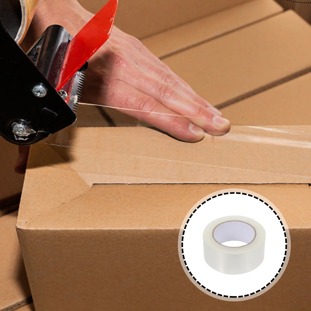 

Packing Tape Sticky Adhesive Package Tape Transparent Boxes Carton Sealing Tape(50m)