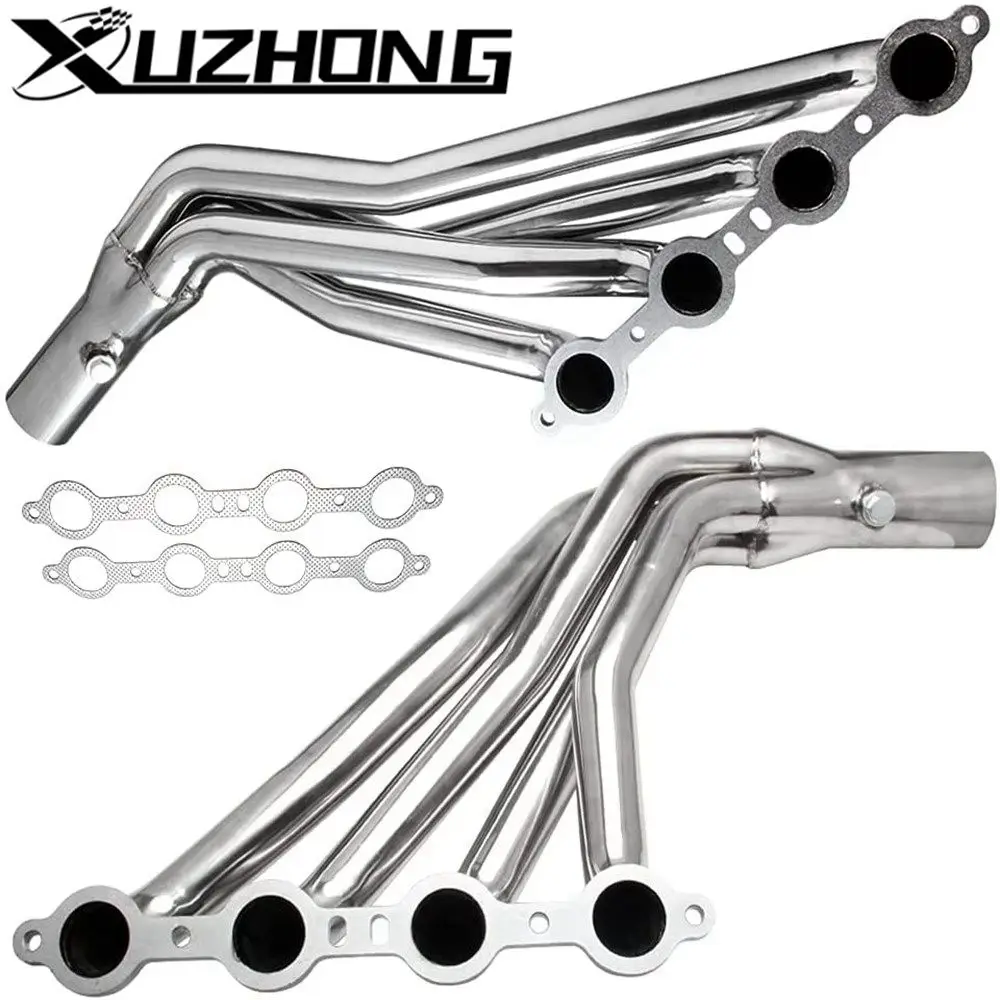 Exhaust 1 3/4 Inch Conversion Swap Manifold For Chevy Pontiac Buick 64