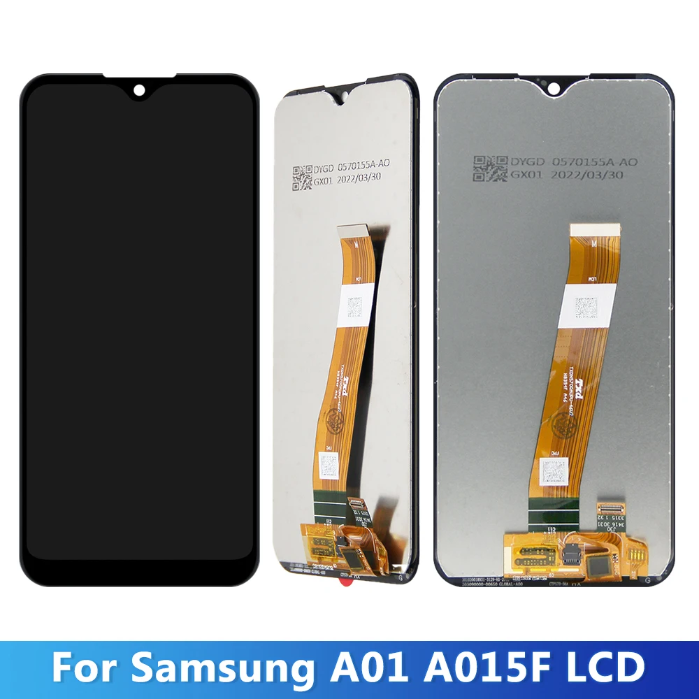 5.7'' LCD For A01 A015 with Frame Replacement, for Samsung A015 A015F A015G A015DS Lcd Display Touch Screen Digitizer Assembly