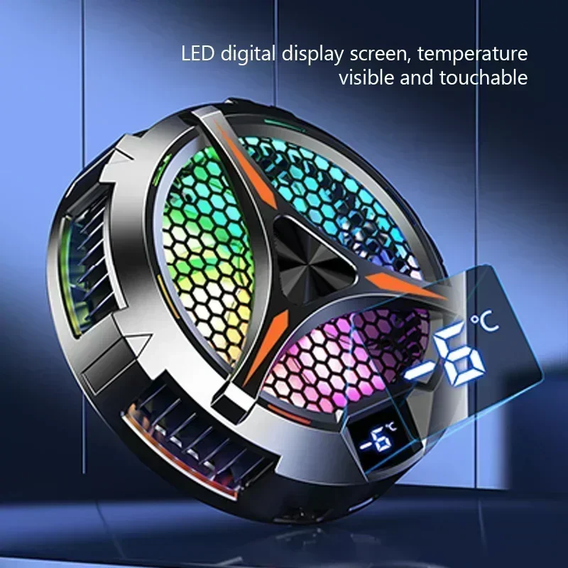 X42 Cooler Per Tablet - Ventola Di Raffreddamento Magnetica Con RGB, Raffreddamento A Semiconduttore, Silenzioso, Per Gaming E Uso Intenso - Foto 2