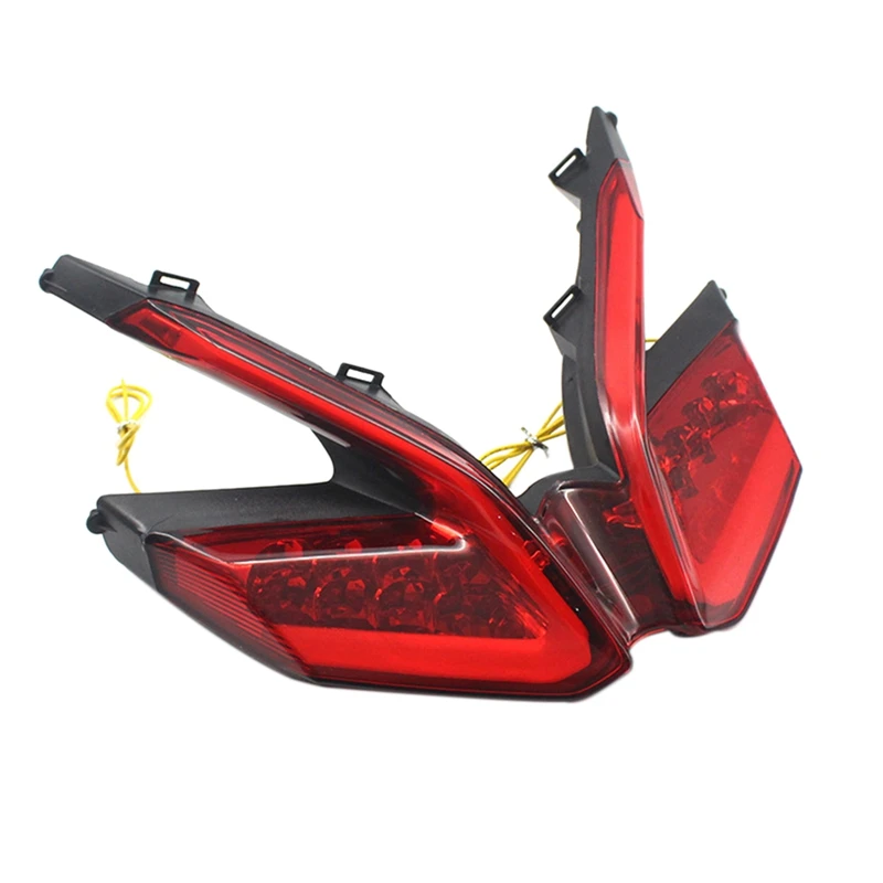 

Задний фонарь для мотоцикла Ducati 899 959 1199 1199S 1199R 1299 Panigale, Тормозные Сигналы поворота, встроенная фотосессия, красный
