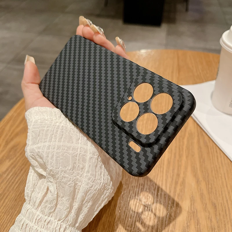 Kevlar Carbon Fiber Pattern Hard Case Cover with Enhanced Protection