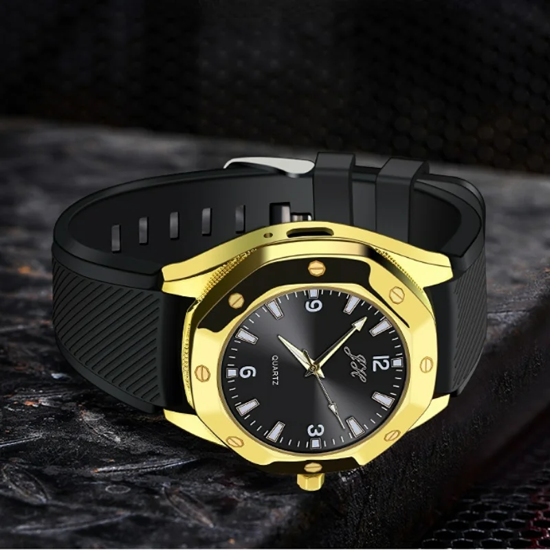 Herenhorloges BY BENYAR Chronograaf Waterdicht Analoge weergave Quartz Beweging Leer band
