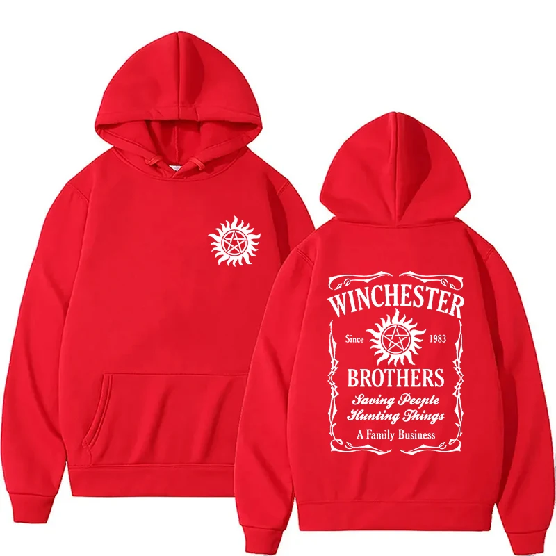 New Fashion TV Supernatural Printing Hoodies Unisex Autumn And Winter Sweatshirt Sports Loose Hoodie Casual Top Pullover 4
