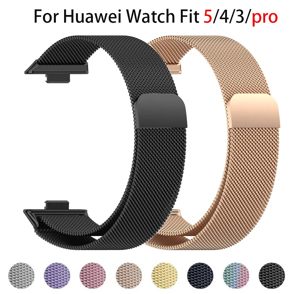 Stainless Steel Milanese Loop Strap – Magnetic Bracelet