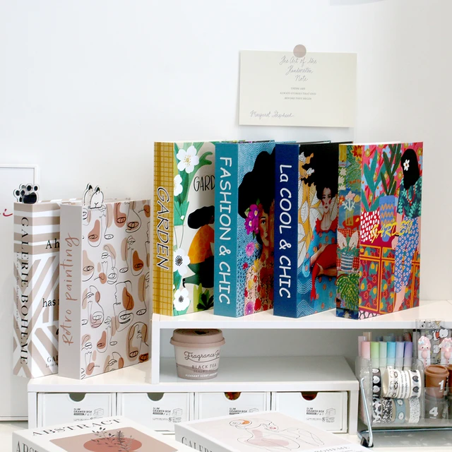 accesorios personalizados libros decorativos de lujo falso libro decoración  hogar diseñador libro decoración