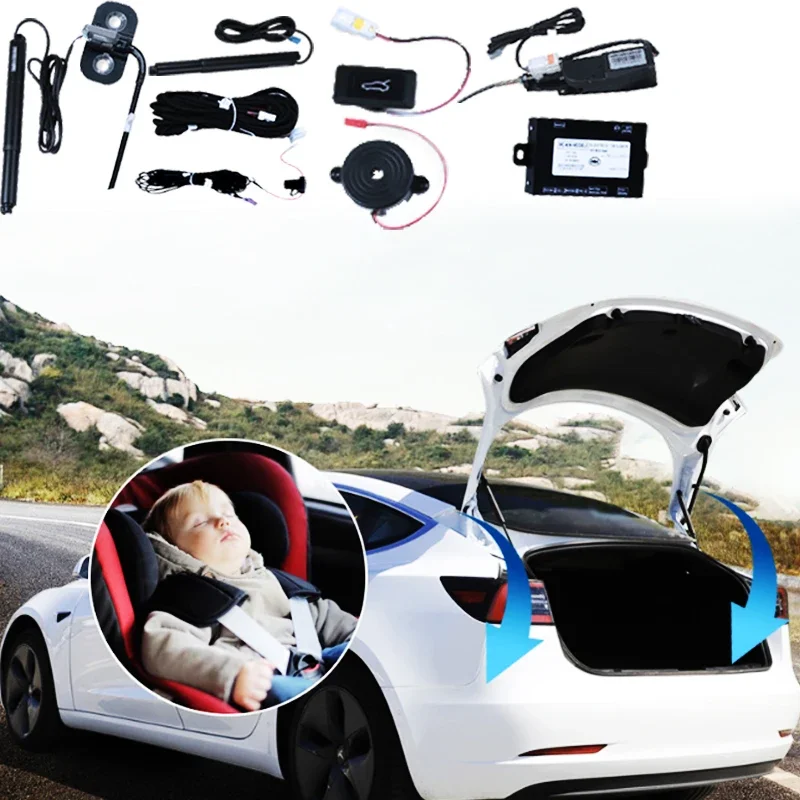 Universal Electric Tail Gate Kick Sensor For Model 3/S/X kits Intelligent Control Automatic trunk Lifting Car Accessories custom