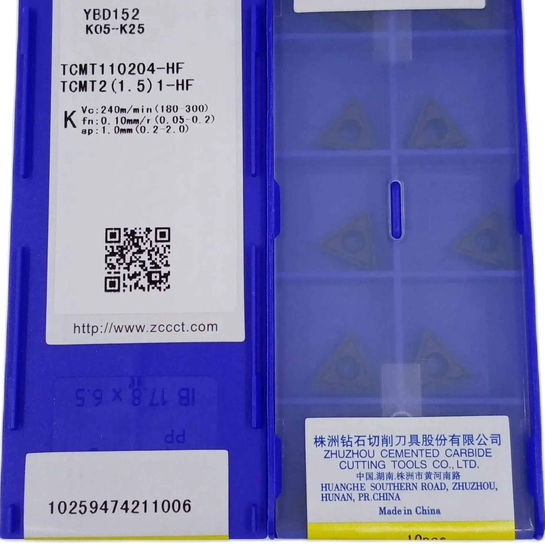 

ZCC TCMT110204-HF YBC251 YBD152 YBC151 YBC252 TCMT 2 (1,5) 1-HF токарные инструменты для обработки стали и чугуна