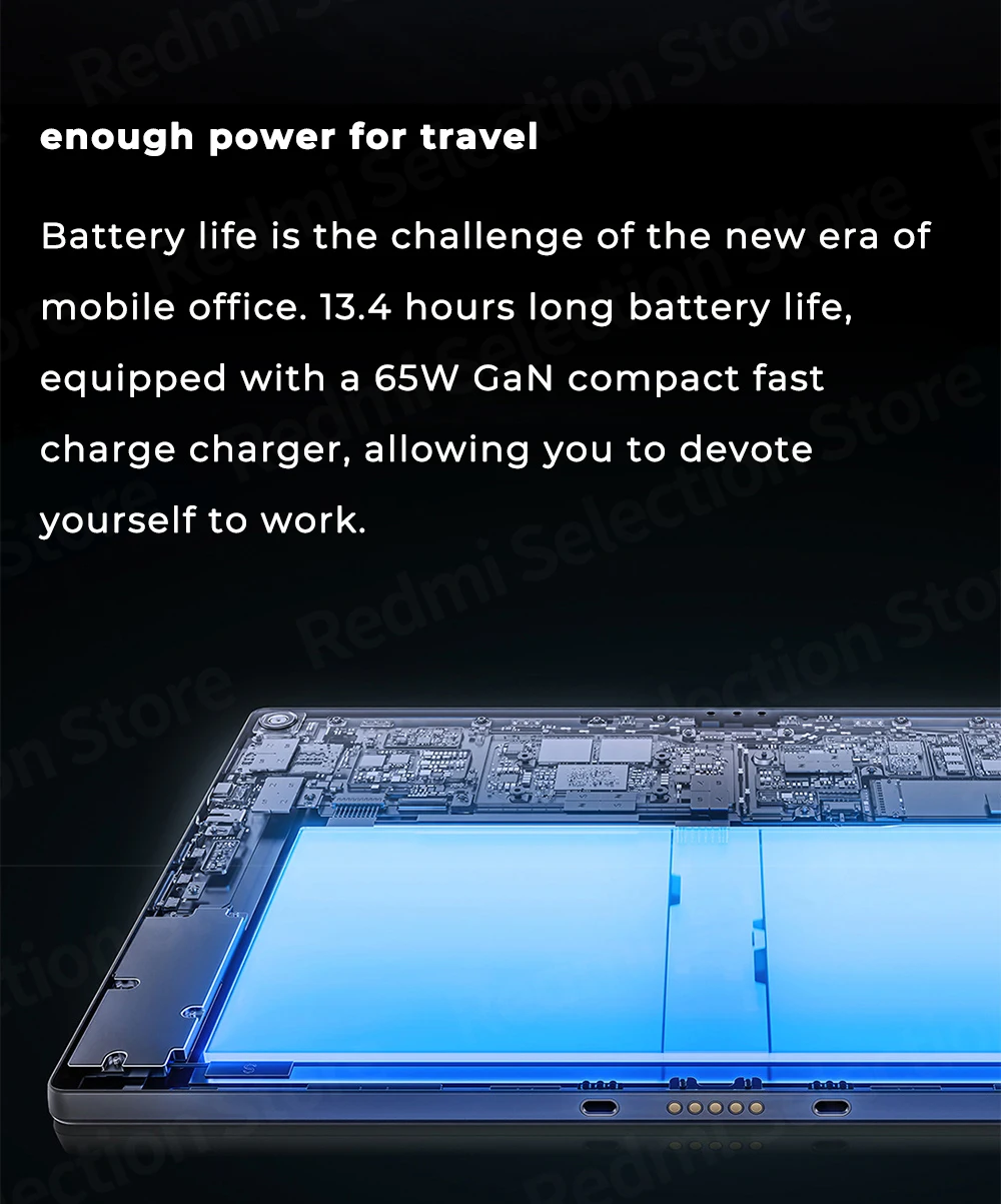 Xiaomi Book 12.4 Tablet: Snapdragon 8cx Gen2, 8GB RAM, 256GB Storage, 2.5K Touch Screen PC Description Image.This Product Can Be Found With The Tag Names Computer Office, Laptop, Laptops