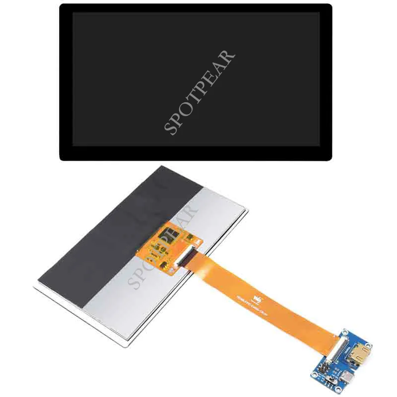 Raspberry Pi 7inch Display Ultrathin screen IPS/QLED Integrated HDMI FFC Cable port 1024×600
