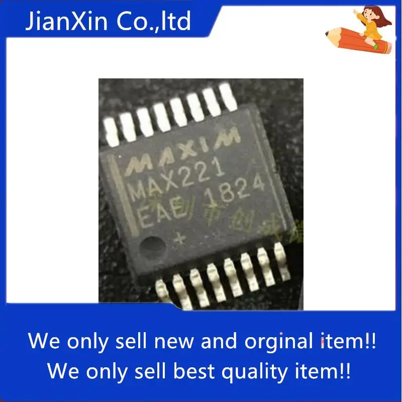 

20pcs 100% orginal new MAX221EAE MAX221EAE+T SMD SSOP-16