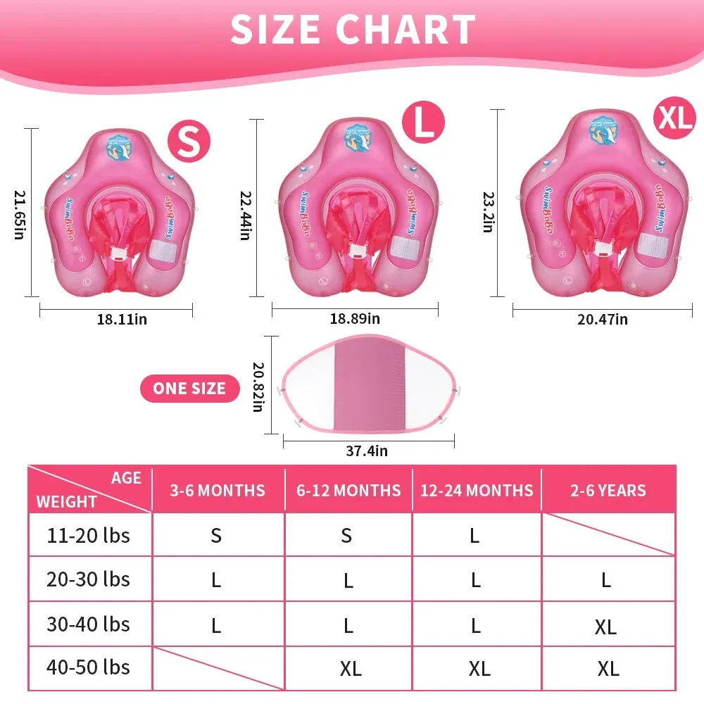 Baby Swimming Float With Canopy Inflatable Infant Ring Kids Pool Accessories Circle Bathing Summer Toys 3