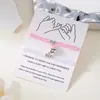 Bracelet porte-bonheur en corde tressée rouge, 2 pièces, pour femmes et hommes, cœur romantique, magnétique, assorti, bijoux pour amoureux de la saint-valentin