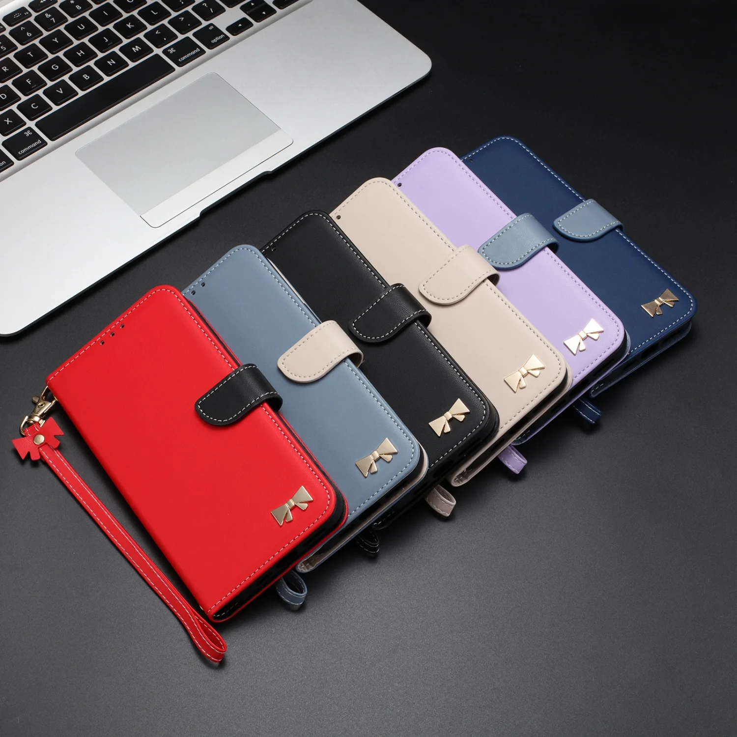 Luxury PU Leather Wallet Flip Phone Case - Premium Protective Cover
