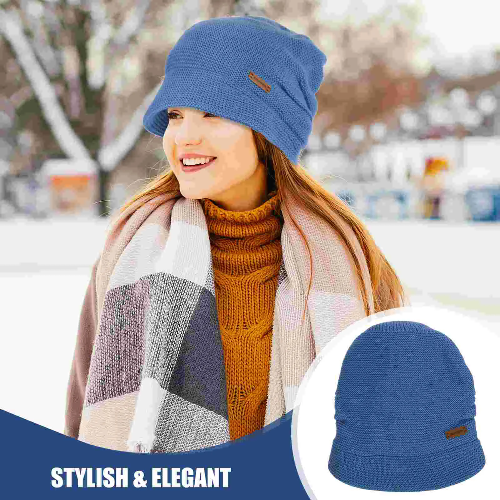 Рисунок 2 - Вязаная шапка, Удобная шапка