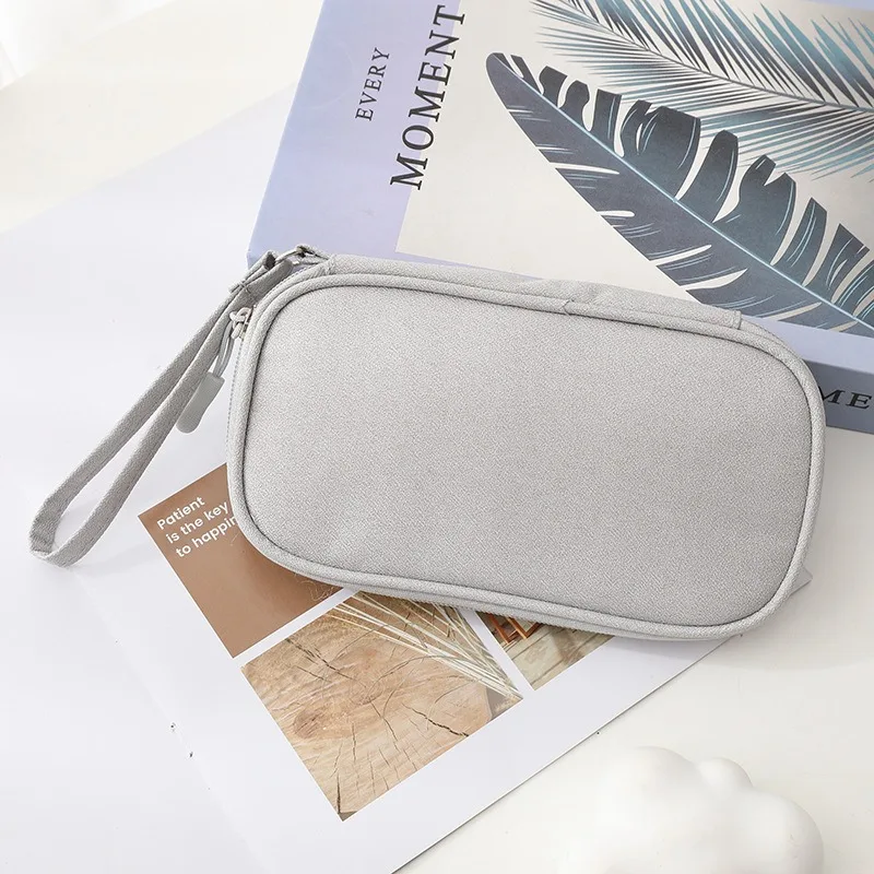 Portable Cable Organizer Waterproof Storage Bag for Power Bank Digital Cable Case Earphone Oxford Cloth Earphone Holder Case - Image 4