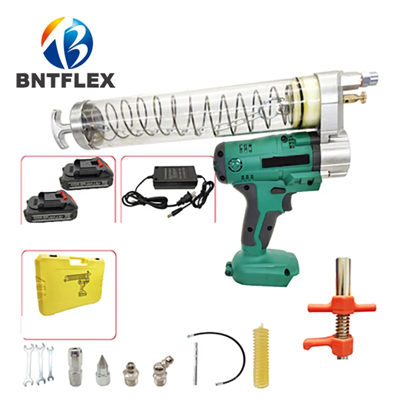 Rechargeable electric small portable high-voltage caterpillar dual-use lithium battery excavator special grease gun for excavator parts horn komatsu caterpillar hitachi doosan daewoo sany truck forklift forklift basin electric horn