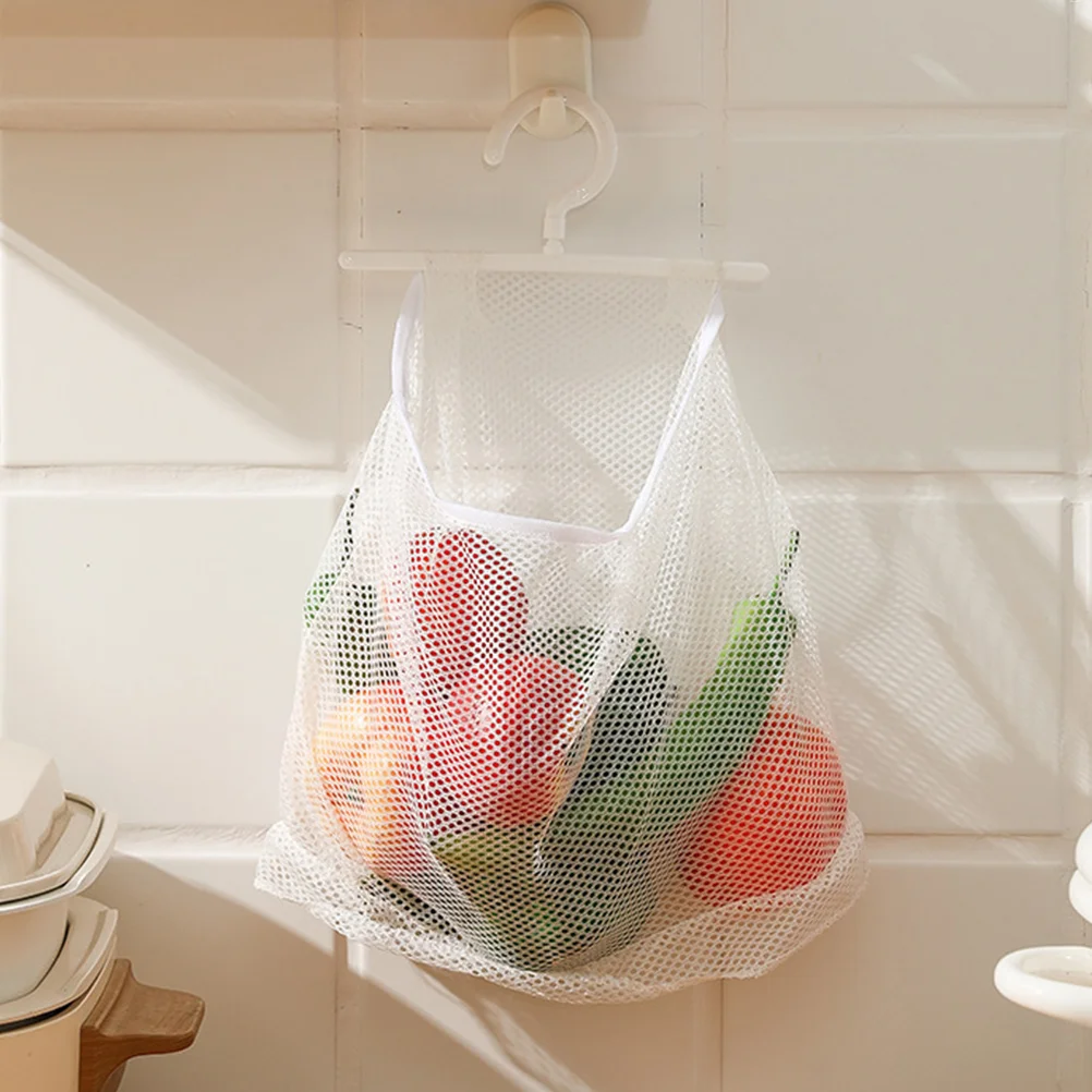 

Kitchen Bathroom Bathroom Hanging Mesh Bag Breathable Hanging Mesh Bag Mesh Shower Storage Bag Mesh Laundry Bag Clothespin Bag