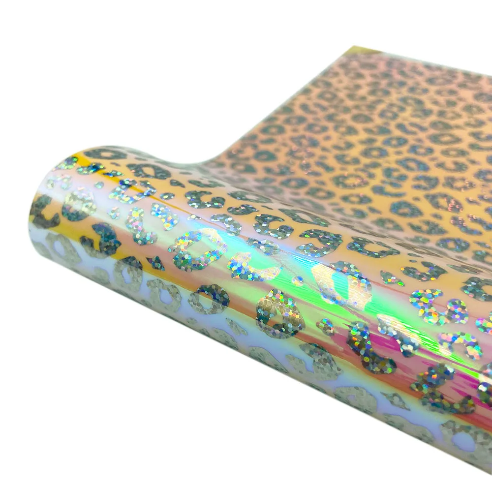 Holographic Rainbow Adhesive Vinyl for Indoor & Outdoor Holiday Decorations