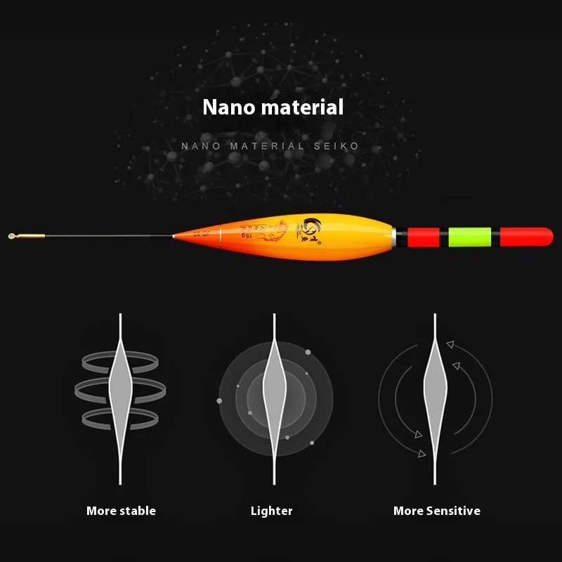 베스트 세일 발삼목 해양 발광 LED 낚시찌 높은 부력 야간 조명 바위낚시