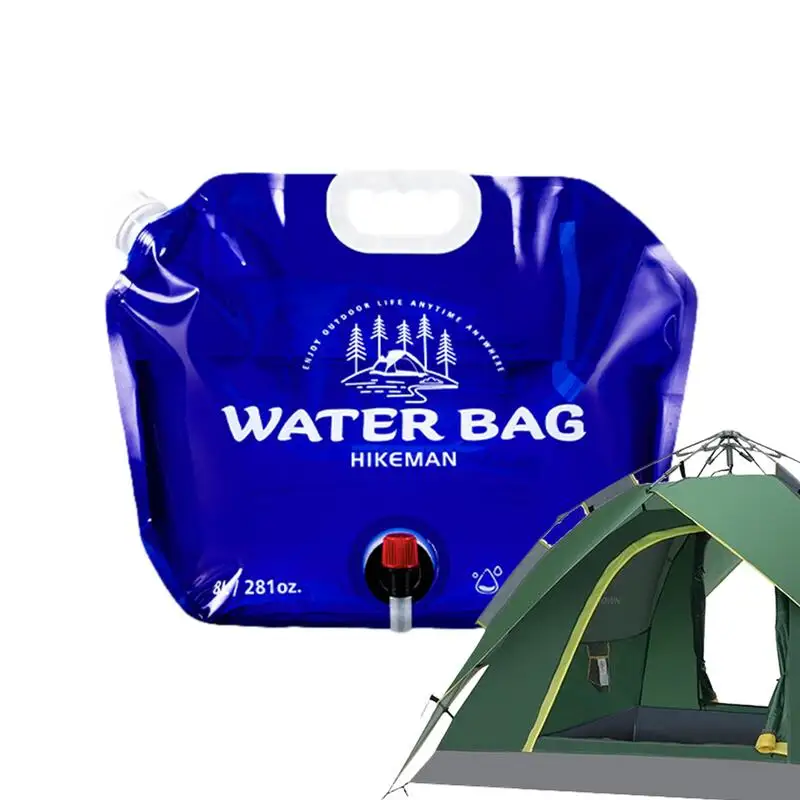 

Складной контейнер для воды на 8 л с краном